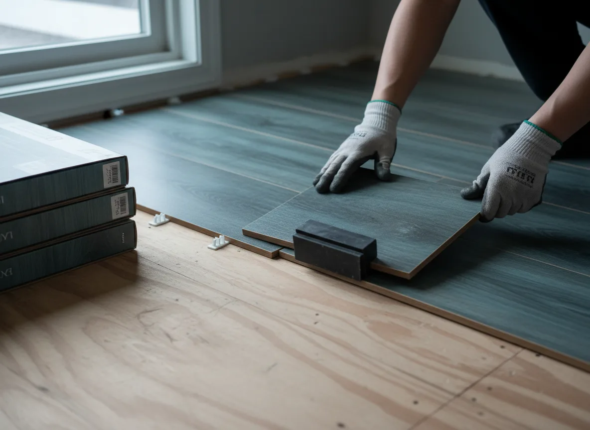 Luxury Vinyl Plank Installation company in Mooreton, ND